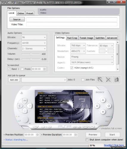 Софт для PSP