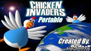 Chicken Invaders Portable v.1.2 [Homebrew для PSP]